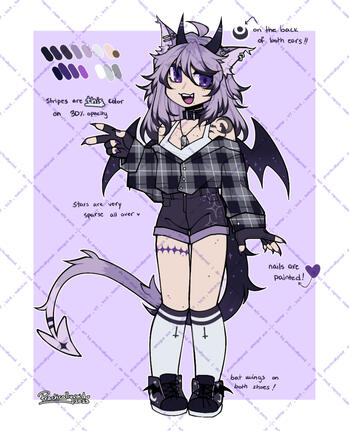 chara. design - @Miacatz_artz