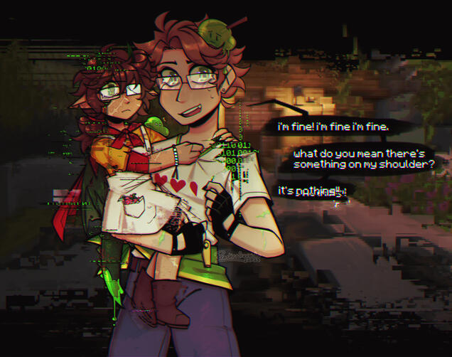 q!charlie + codeflippa - fanart